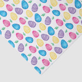 Waterverf paaseiertantpatroon tissuepapier (Detail)