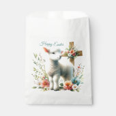 Waterverf Paaslam gepersonaliseerd Bedankzakje (Voorkant)