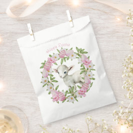 Waterverf Paaslam gepersonaliseerd Bedankzakje