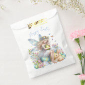 Waterverf paaslente fee bedankzakje (Gezegeld)