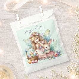 Waterverf paaslente fee bedankzakje