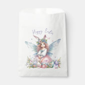 Waterverf paaslente fee bedankzakje (Voorkant)