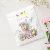 Waterverf paaslente fee bedankzakje (Gezegeld)