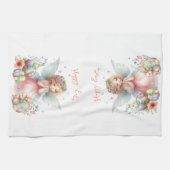 Waterverf paaslente fee theedoek (Horizontaal)