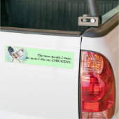 Waterverf paasmachine bumpersticker (Op Truck)