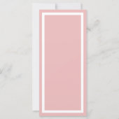 Waterverf paasmap met ballonmenu (Achterkant)