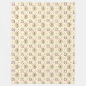 Waterverf paaspasteien fleece deken (Voorkant)