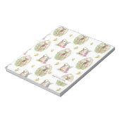 Waterverf paaspasteien notitieblok (Linkerzijde)