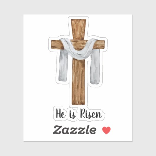  Waterverf Paasvakantie Sticker (Vel)