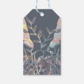 Waterverf paddenstoel cadeaulabel (Voorkant)