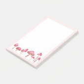 Waterverf paddenstoel post-it® notes (Schuin)