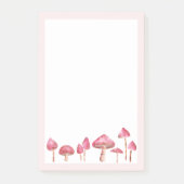 Waterverf paddenstoel post-it® notes (Voorkant)