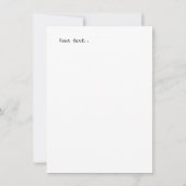 Waterverf paddenstoelen  Egel in bos Kaart (Achterkant)