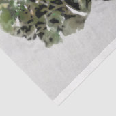 Waterverf paddenstoelen ontkoppelen tissuepapier (Detail)