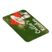 Waterverf paddenstoelen speciaal ingerichte keuken magneet (Rechterzijde)