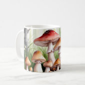 Waterverf paddestoel Mok (Voorkant links)