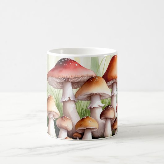 Waterverf paddestoel Mok (Center)