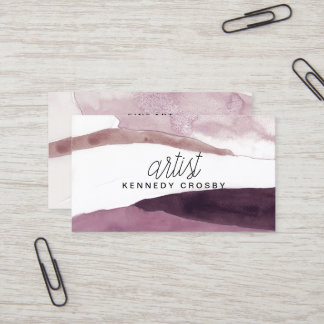 Waterverf Paint Artist Visitekaartje
