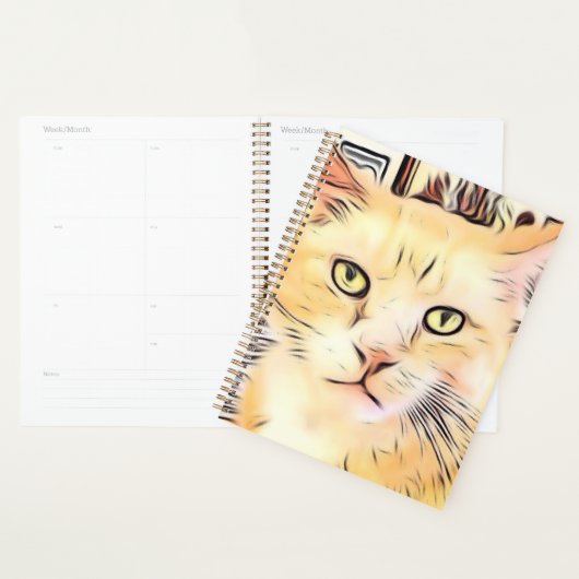 Waterverf Paint Cat Planner (Display)
