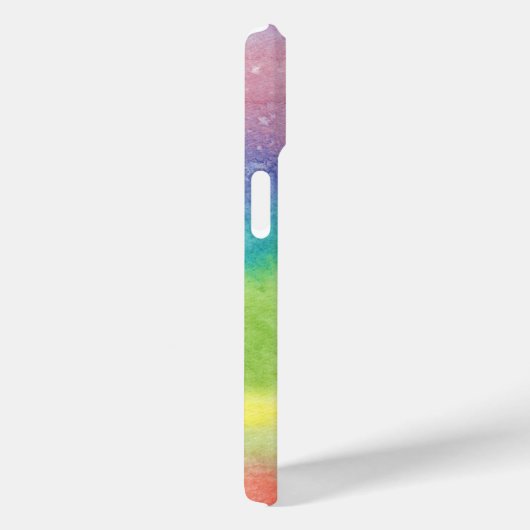 Waterverf Paint Spill Rainbow Abstract Case-Mate iPhone Case (Achterkant / Rechts)