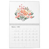 Waterverf Paintings Custom Calendar Kalender (Feb 2026)