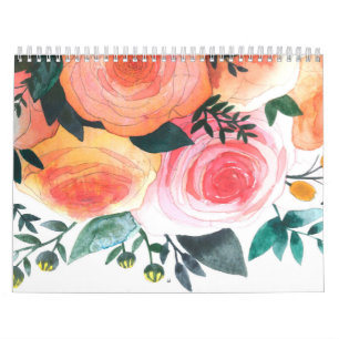 Waterverf Paintings Custom Calendar Kalender