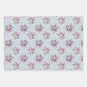 Waterverf - Pakketpapier met flessenpatronen Inpakpapier Vel (Voorkant 2)