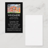 Waterverf Palace Real Estate Agent Manager Broker Visitekaartje (Voorkant / Achterkant)