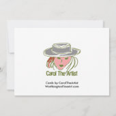 Waterverf paletkaarten - voor artistieke zielen kaart (Achterkant)