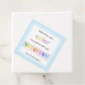 Waterverf Palette Valentijnsdag Label (In situ)