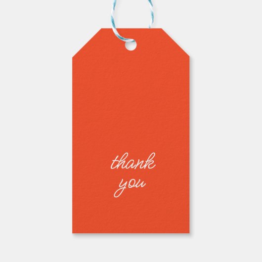 Waterverf Palm Tree Ornamenten Kerstmis in juli Cadeaulabel (Achterkant)