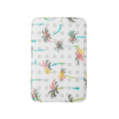 Waterverf Palm Trees Badmat (Voorkant Verticaal)