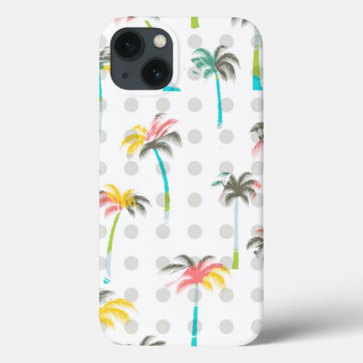Waterverf Palm Trees Case-Mate iPhone Case (Achterkant)