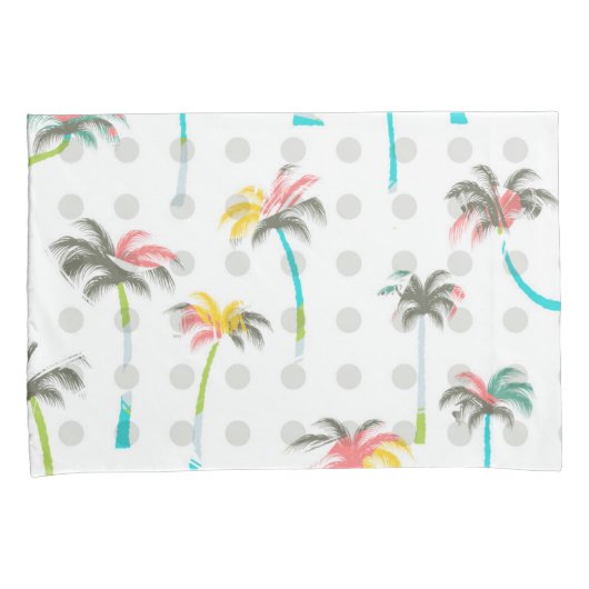 Waterverf Palm Trees Kussensloop (Voorkant-Rechts)