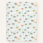 Waterverf Palm Trees Notitieboek (Voorkant)