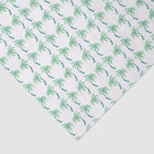 Waterverf Palm Trees Tissuepapier (Detail)