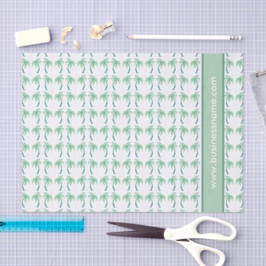 Waterverf Palm Trees Tissuepapier (Craft)