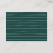 Waterverf Palm Wedding Hotel Accommodatie Kaarten (Achterkant)