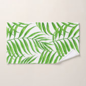 Waterverf palmbladeren bad handdoek (Handdoek)