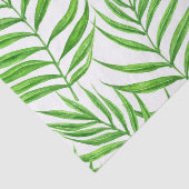 Waterverf palmbladeren tissuepapier (Detail)