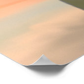 Waterverf palmboom poster (Hoek)