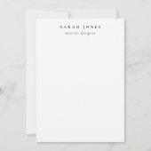 Waterverf Palmlandschap van Miami Notitiekaartje (Voorkant)