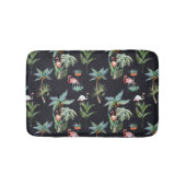 Waterverf palmpatroon badmat (Voorkant)