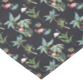 Waterverf palmpatroon tafelkleed (Gekanteld)