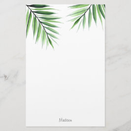 Waterverf Palms Briefpapier