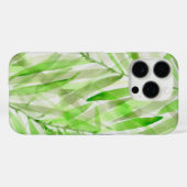 Waterverf Palms Hawaiian Tropical in Lime Green Case-Mate iPhone Case (Achterkant (horizontaal))