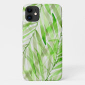 Waterverf Palms Hawaiian Tropical in Lime Green Case-Mate iPhone Case (Achterkant)