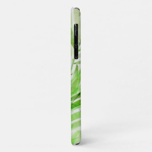 Waterverf Palms Hawaiian Tropical in Lime Green Case-Mate iPhone Case (Achterkant/links)