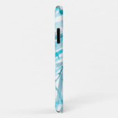 Waterverf Palms Hawaiian Tropical in Turquoise Case-Mate iPhone Case (Achterkant/rechts)