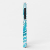 Waterverf Palms Hawaiian Tropical in Turquoise Case-Mate iPhone Case (Achterkant/links)